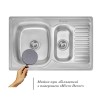 Кухонна мийка Imperial 7850 Decor з доп чашею (IMP7850DECD) Картинка 4709875705