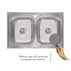 Кухонна мийка подвійна Imperial 5080 Satin (IMP5080SATD) Картинка 4709875734