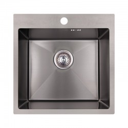 Кухонна мийка Imperial Handmade D5050BL 2.7 / 1.0 мм IMPD5050BLPVDH10 Картинка 100201655