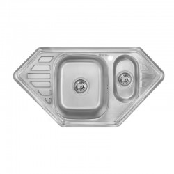 Кухонна мийка Imperial 9550-С Decor з доп чашею (IMP9550СDECD) Картинка 4709875713