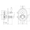 Змішувач термостатичний прихованого монтажу для душу Bianchi Termostatici INDTRM207400CRM на два піт Картинка 100201734