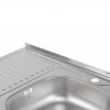 Кухонна мийка Lidz 6080-R Satin 0,6 мм LIDZ6080R06SAT Картинка 100202590