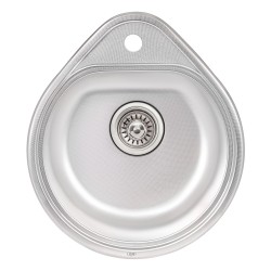 Кухонна мийка Qtap 4450 Micro Decor 0,8 мм QT4450MICDEC08 Картинка 100201137