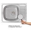 Кухонна мийка Qtap 6550 Micro Decor 0,8 мм QT6550MICDEC08 Картинка 100201148
