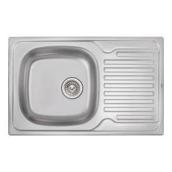 Кухонная мойка Qtap 7850 Micro Decor 0,8 мм QT7850MICDEC08 Картинка 100201159