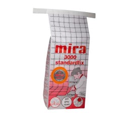 Клей для плитки Mira 3000 Standardfix серый 25кг Картинка