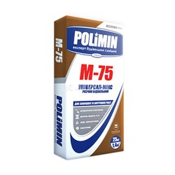 Универсальная смесь Polimin М-75 25кг